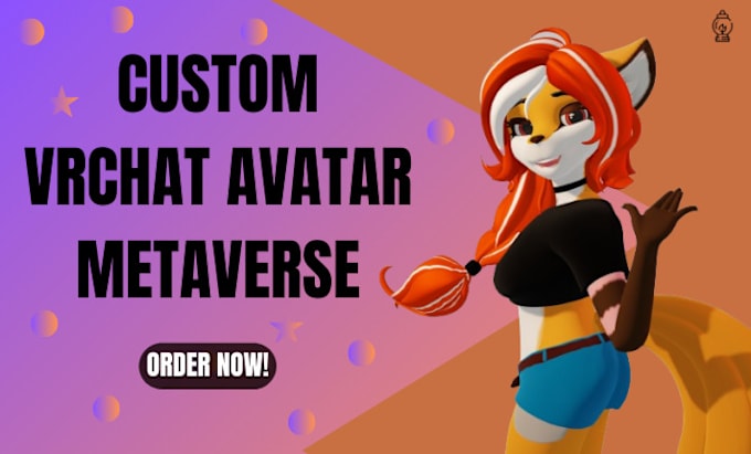 Gig Preview - Create custom vrchat avatar furry fursona nsfw 3d vtuber vrc character model