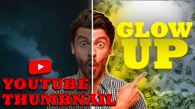 Gig Preview - Make custom thumbnails for youtubers in 24 hours