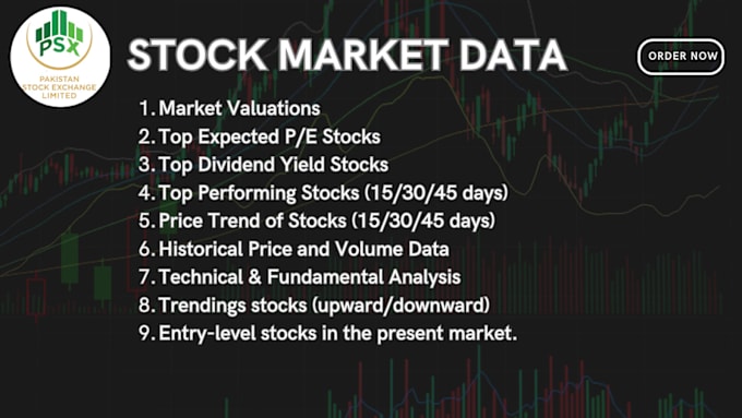 Bestseller - provide pakistan stock market data for research and analysis