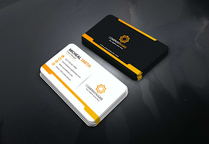 Bestseller - do luxury business card design and logo desing