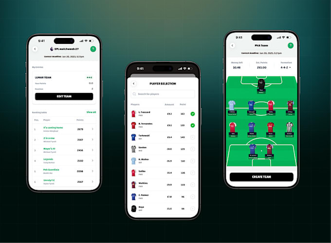 Gig Preview - Do livescore app, sport app, fantasy website, bet app