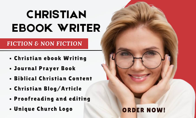 Gig Preview - Be christian ebook writer ebook bundle ebook online course promotion