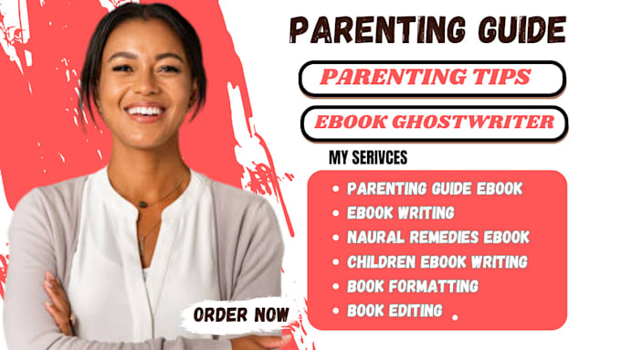 Gig Preview - Ghostwrite parenting guide ebook, wellness online course for coaching program