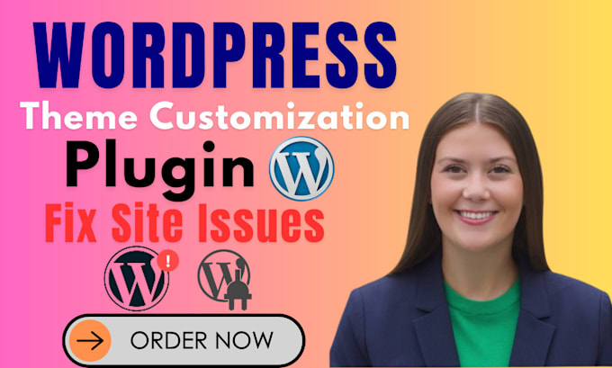 Gig Preview - Do wordpress theme customization, plugin and fix site issues