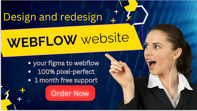 Gig Preview - Convert your figma into a webflow pixel perfect website