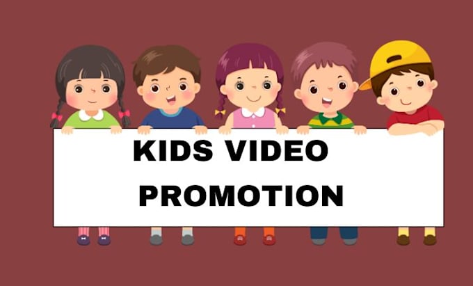 Gig Preview - Do organic promotion for kids youtube video and channel