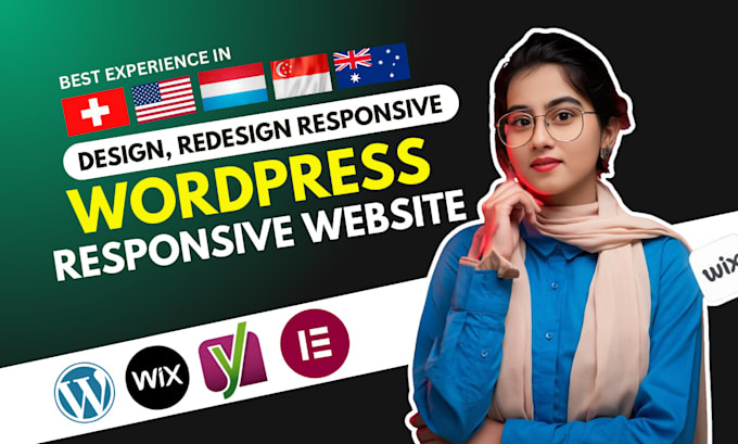 Gig Preview - Build affordable wordpress website design, redesign for small businesses