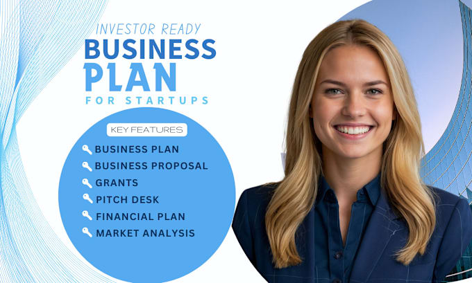 Gig Preview - Write a detailed business plan, pitch deck, proposal, business plan writer