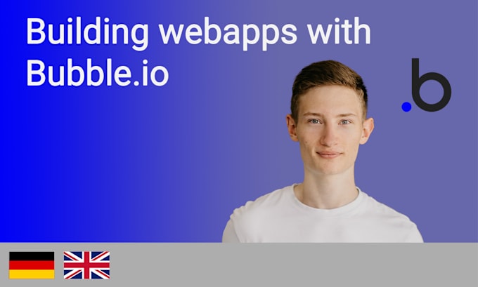 Gig Preview - Create your low code web app website with bubble io