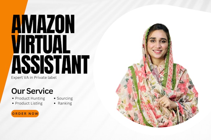 Gig Preview - Be your professional amazon virtual assistant for private label