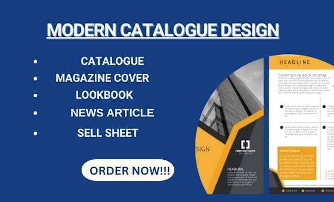 Gig Preview - Design canva ebook, catalog, lookbook, magazine cover, news article, sell sheet