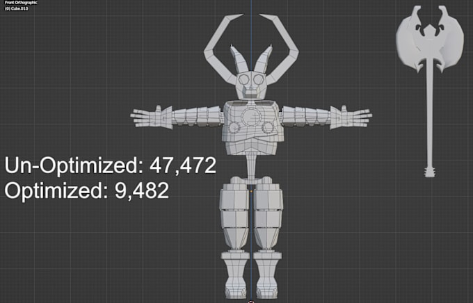 Gig Preview - Retopologize and optimize your 3d sculpts