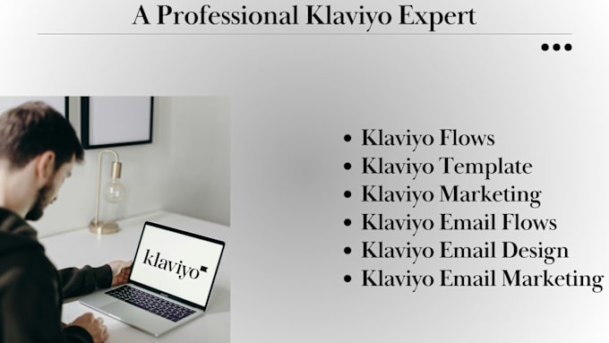 Gig Preview - Create klaviyo sales funnel, klaviyo email marketing