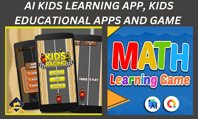 Gig Preview - Develop ai kids learning app, kids learning games, educational app with ai