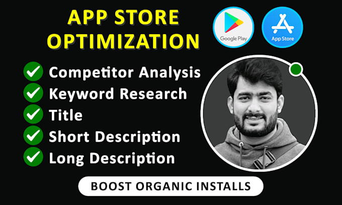 Gig Preview - Be your aso expert and do app store optimization to increase app revenue