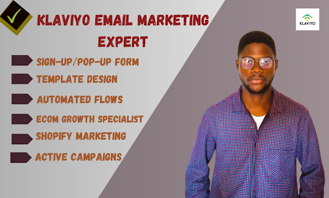 Gig Preview - Setup klaviyo email marketing automation campaign for you