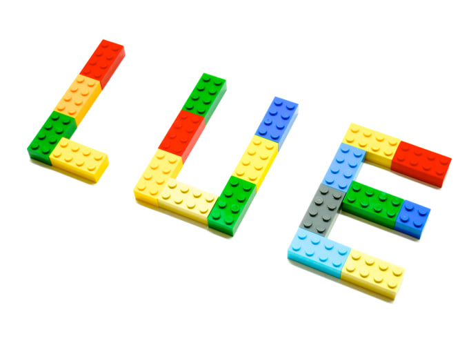 Gig Preview - Write 3d message with 2x4 actual lego bricks