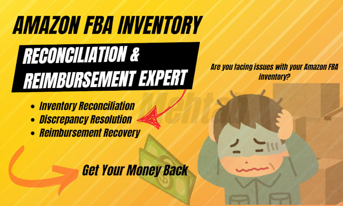 Gig Preview - Do amazon fba inventory reconciliation and reimbursement