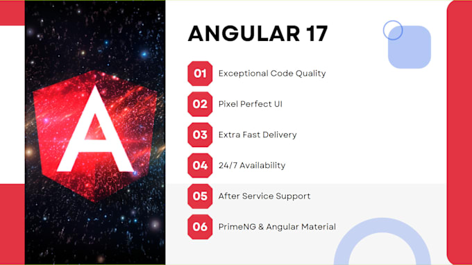 Gig Preview - Design and develop website in angular