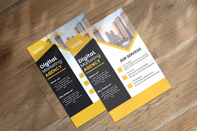 Gig Preview - Design insta flyer,door hanger,postcard and roll up banner