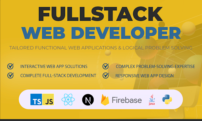 Gig Preview - Do fullstack website development react nextjs fastapi springboot and more