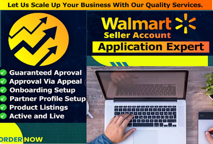 Gig Preview - Create, setup and get you approved on walmart seller central account