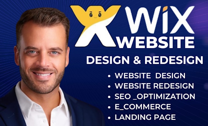 Gig Preview - Wix website design wix website wix website redesign wix website