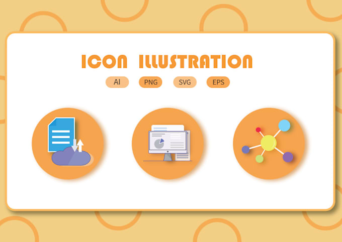 Gig Preview - Design design custom icon set svg, ai and vector