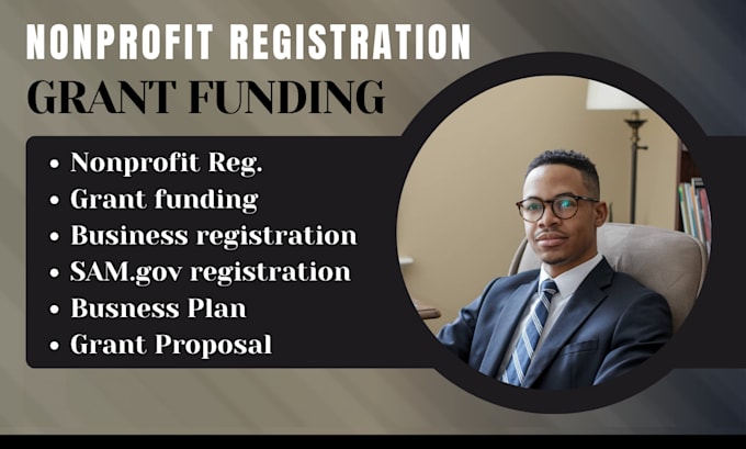 Gig Preview - Non profit registration, 501c3 1023ez, grant writing for nonprofit business plan