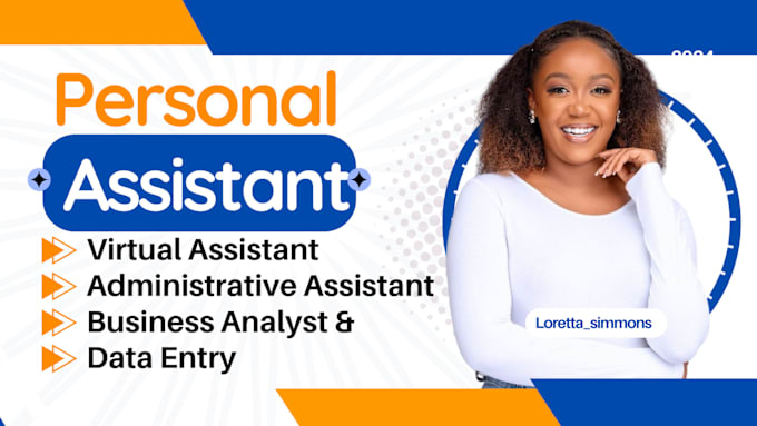 Gig Preview - Be your personal administrative virtual assistant and business analyst