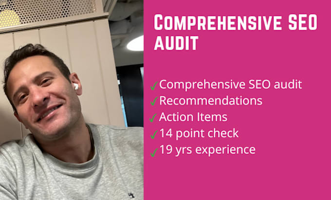 Gig Preview - Do a comprehensive SEO audit