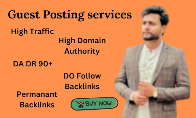 Bestseller - do guest post high da dofollow seo backlinks google ranking