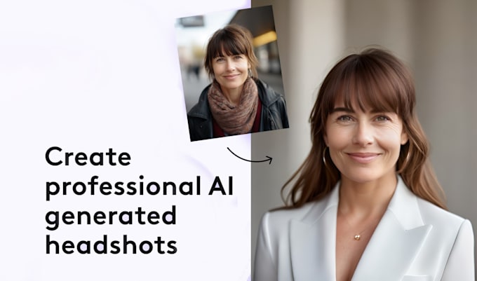 Gig Preview - Generate professional unique ai headshots in a custom imaginative style