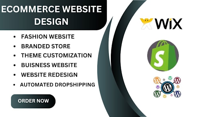 Gig Preview - Create a profitable ecommerce website on shopify for dropshipping or brands