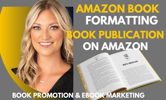 Gig Preview - Publish your amazon kindle book kdp book formatting book publishing