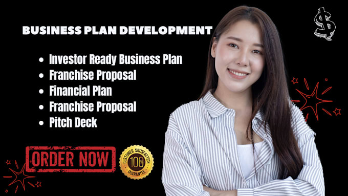 Gig Preview - Prepare investor business plan, financial plan, franchise proposal for startups