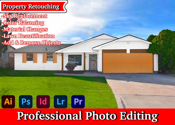 Bestseller - professionally photoshop property and house photos