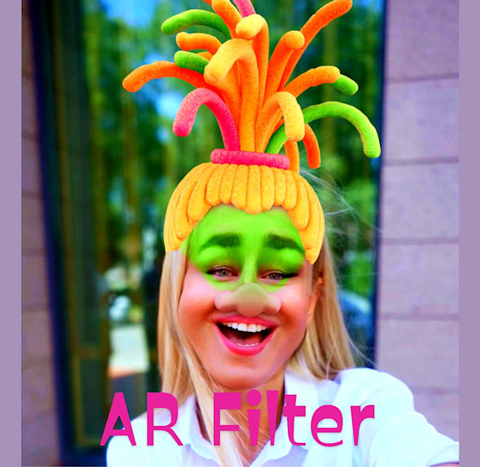 Gig Preview - Creat custom game social media ar filter