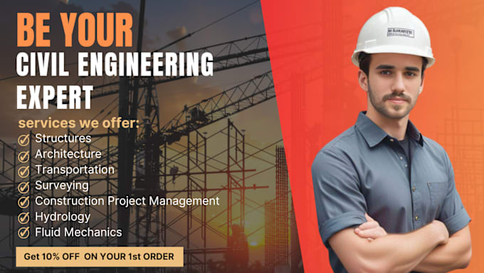 Gig Preview - Be your civil engineering and structural design expert