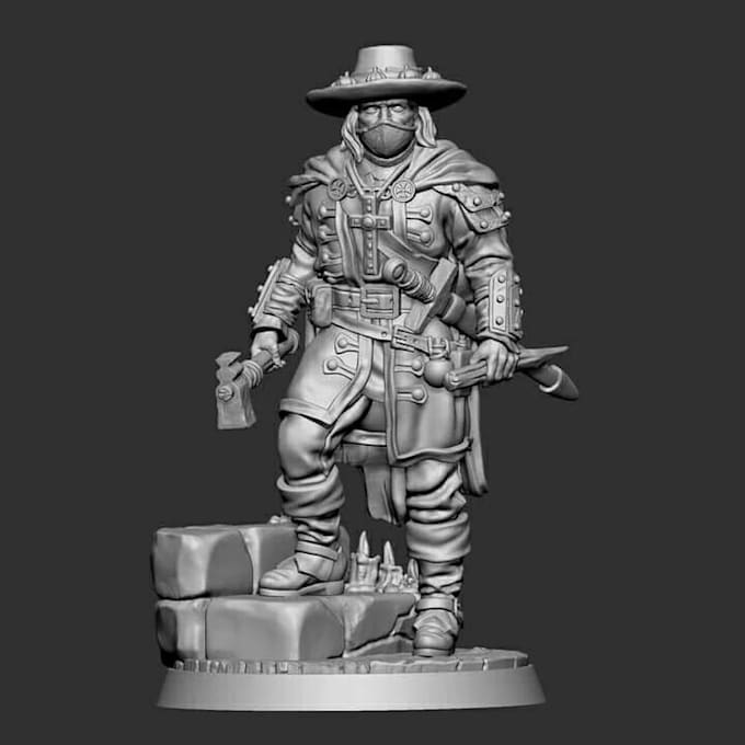 Gig Preview - Sculpt miniatures, figurines and creatures for 3d printing