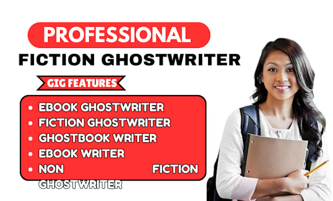 Bestseller - ghostwrite captivating fiction ebook as an experience fiction ghostwriter