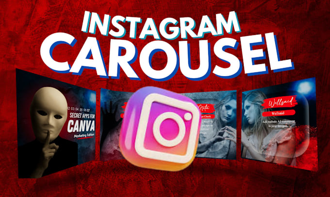 Gig Preview - Design attractive instagram carousel using in canva