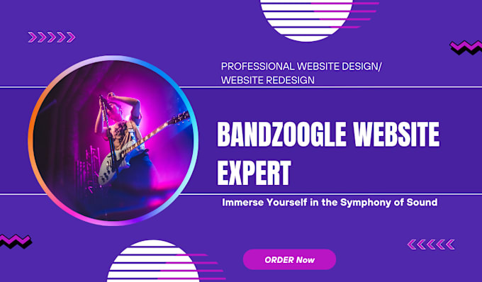 Gig Preview - Design and redesign your bandzoogle music website