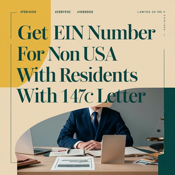 Gig Preview - Obtain your irs ein number for non USA residents