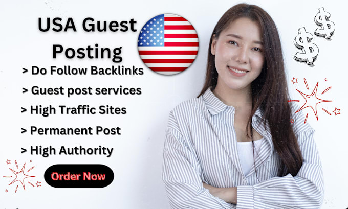 Bestseller - provide USA guest posts dofollow backlinks and guest posting services