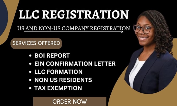 Gig Preview - Do US llc registration, obtain ein number, boi report, close ein, dissolve llc,