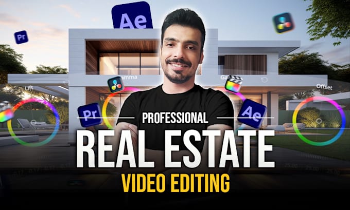 Gig Preview - Do real estate video editing, real estate promo and property listing