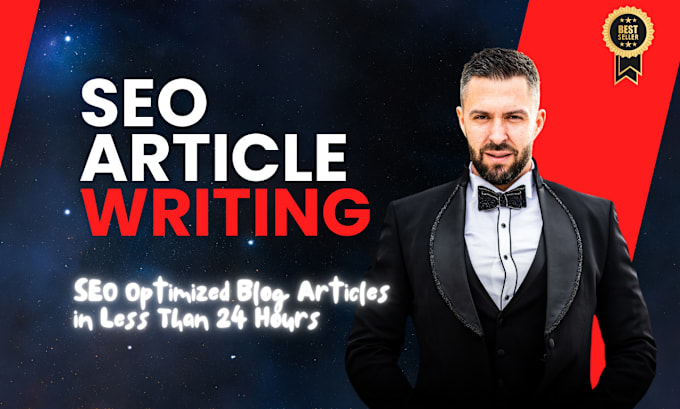 Gig Preview - Do SEO article writing or blog writing in 24 hours