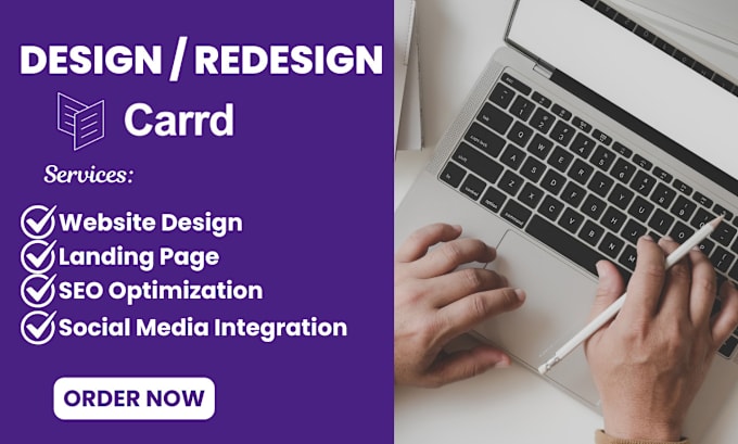 Gig Preview - Design carrd website redesign carrd website card website landing page wordpress