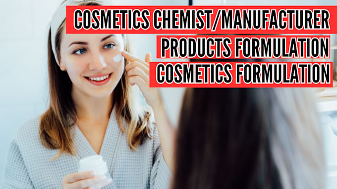 Gig Preview - Be your formulation chemist for skin care body care product development